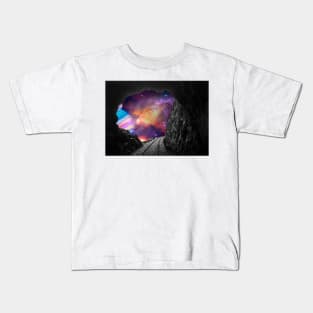 Space Age Railroad Kids T-Shirt